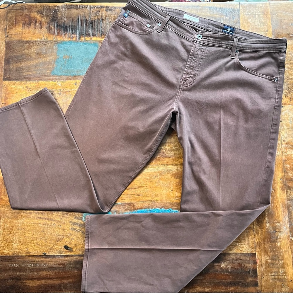 AG Men’s The Graduate Tailored Leg Pant, Chocolate Brown Sz.40